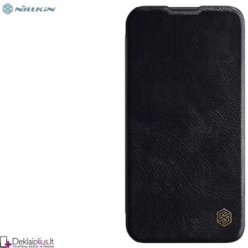 Nillkin Qin Pro odinis atverčiamas dėklas - juodas (Samsung S23 Plus) Nillkin Qin Pro odinis atverčiamas dėklas - juodas (Samsung S23 Plus)